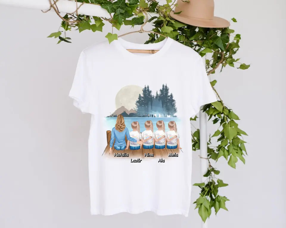 Tricou pentru mama + 1-4 copii #1
