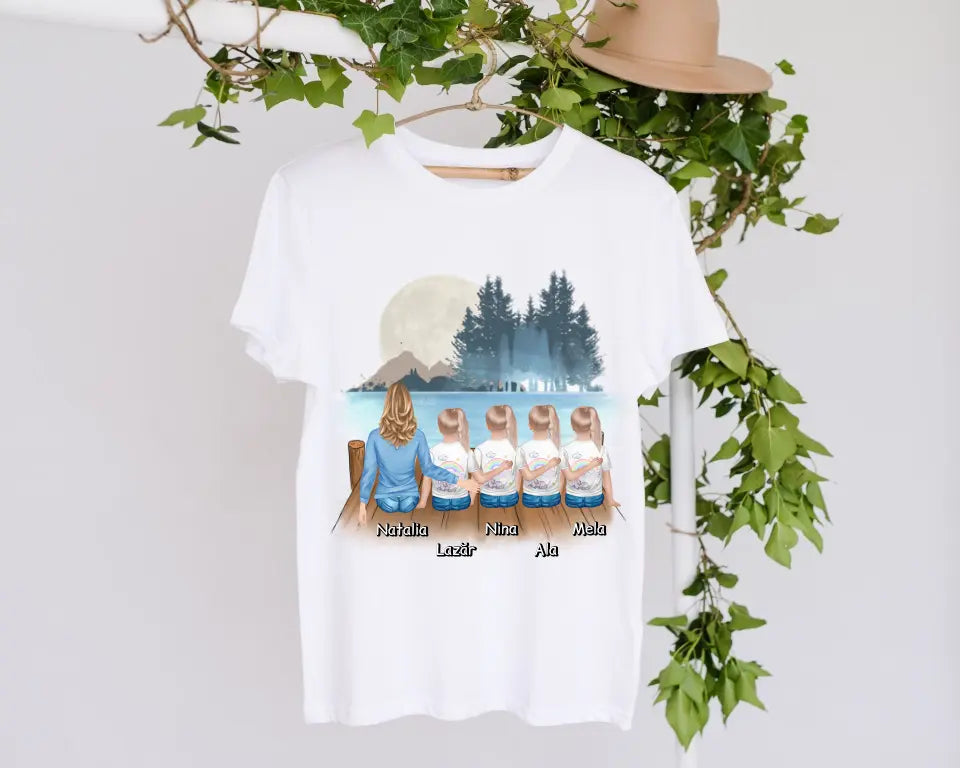 Tricou pentru mama + 1-4 copii #1
