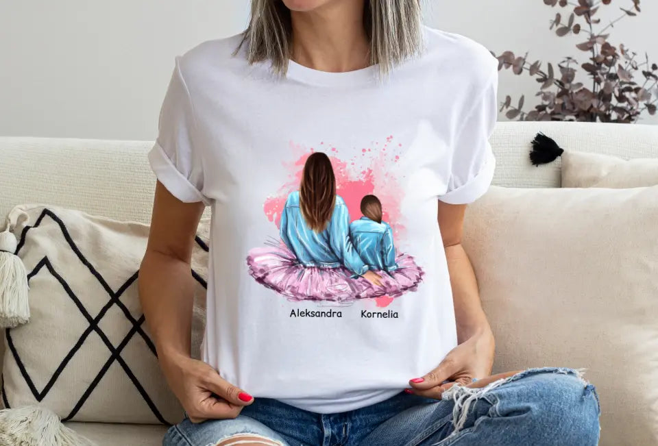 Tricou pentru mama si fiica #21