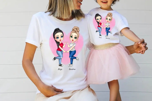 Tricou pentru mama si fiica #211