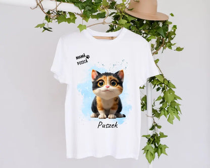 Tricou imprimat - Mamă pisică / Tată pisică #22