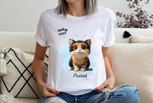 Tricou imprimat - Mamă pisică / Tată pisică #22