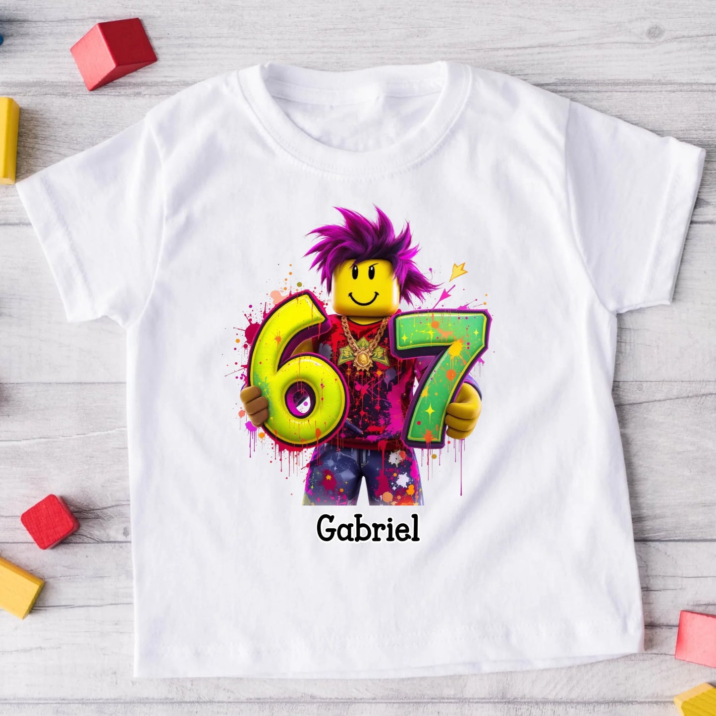 Tricou pentru copii - 67 - six seven - Cadou de Crăciun #9201