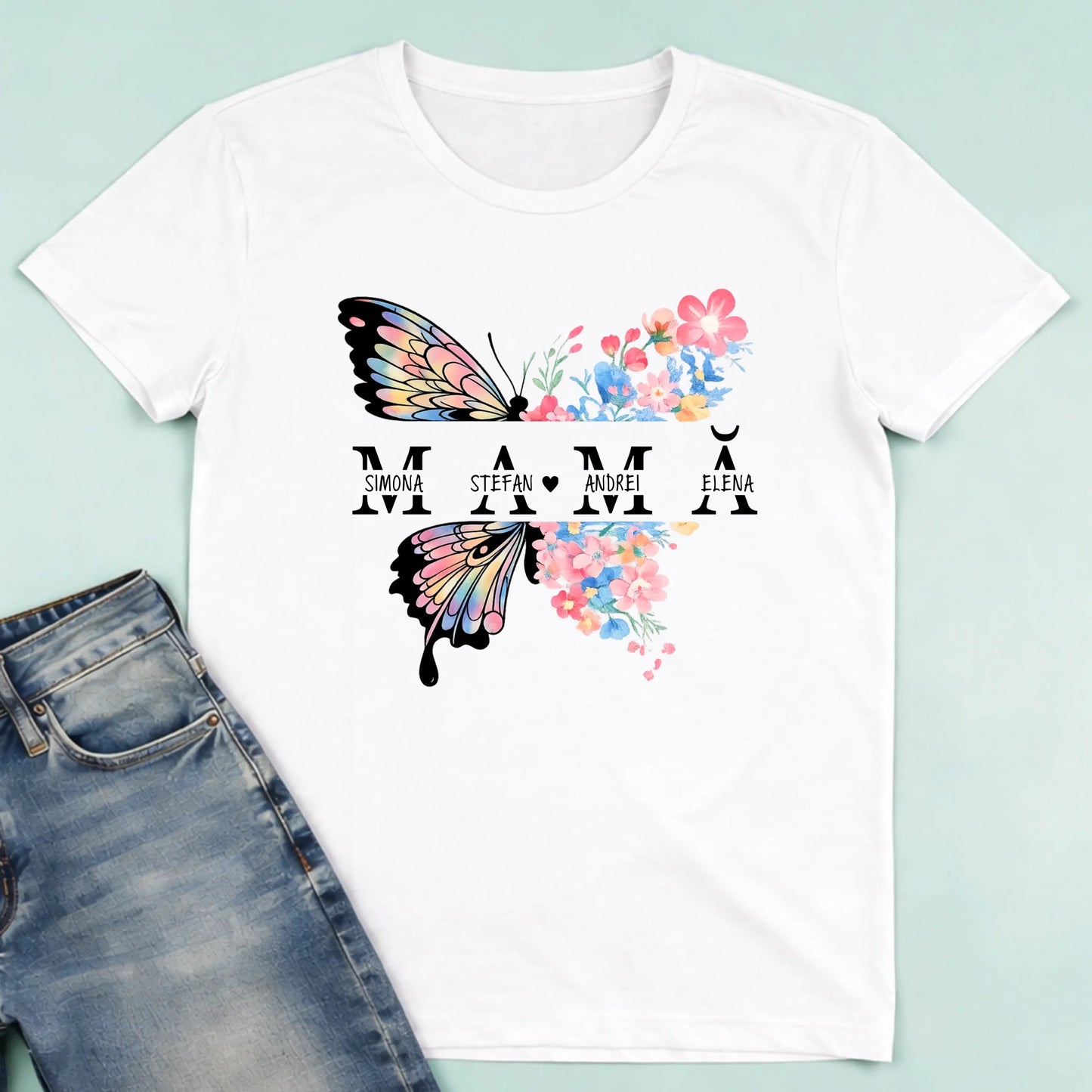 męska biała koszulka przód 1