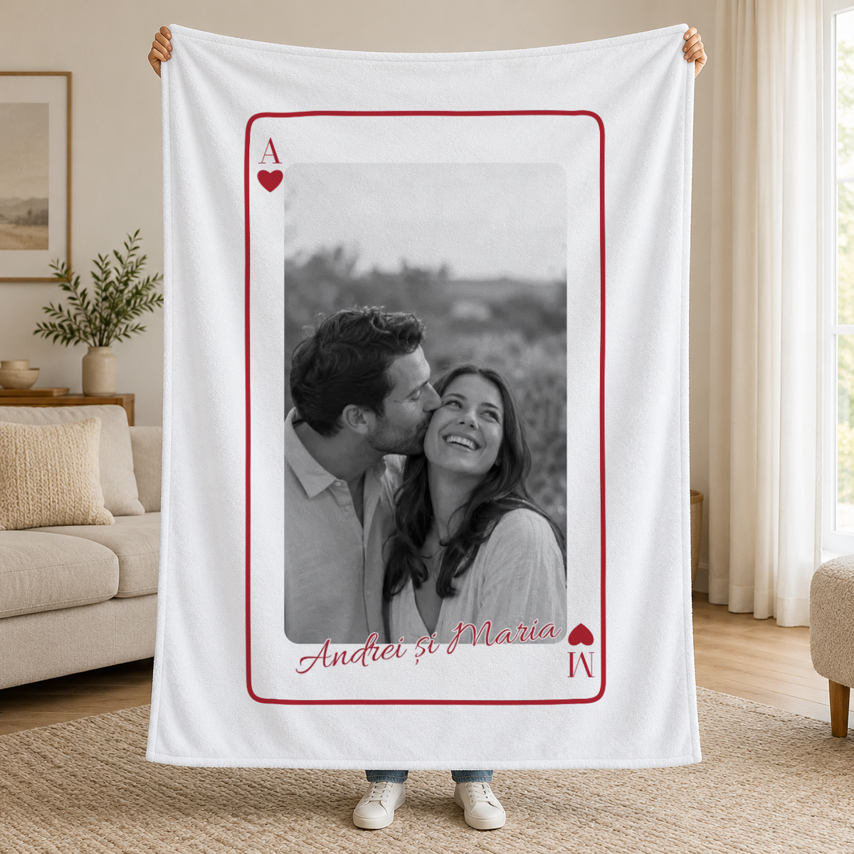 Pătură personalizată cu fotografie, nume și inițiale #90371 [PC-MOCKUP:cmuty5wti001rqtiokvcvh9wv:31062178c7c065c84d673149:31062178c7c065c84d67314953188df44ee6ca4843e394ebc0da69c6ce8d4502]