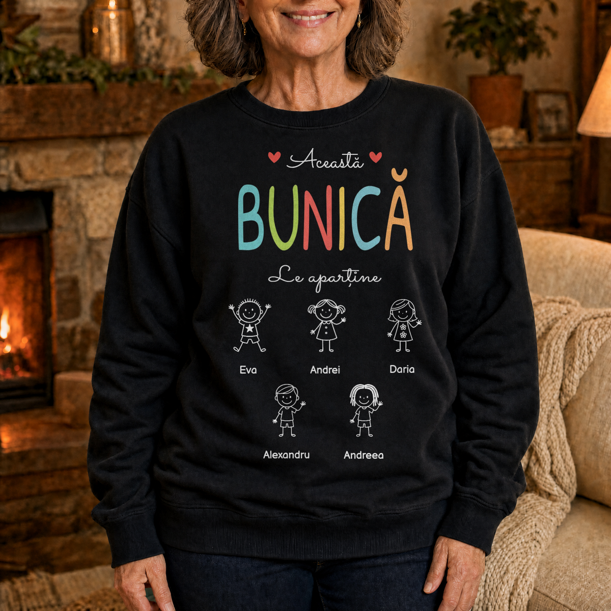 Hanorac pentru bunica cu nepoții - Personalizat #9128700 [PC-MOCKUP:cmv54hss70101onu5lg0wfgtz:bde61bf65c8f9438013b8cc9:bde61bf65c8f9438013b8cc99a464798f31272a2954eef9fd1ce4e866bdb2250]