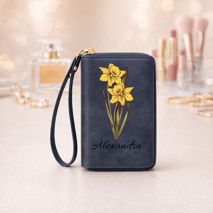 Portofel personalizat cu o floare de ziua de naștere și numele persoanei [PC-MOCKUP:cmv77mk7g00flmrab5dkpwind:4e1546060e09379f18eef3fd:4e1546060e09379f18eef3fde927bc9696ec149fbce3df64c5dee2b09b96267d]
