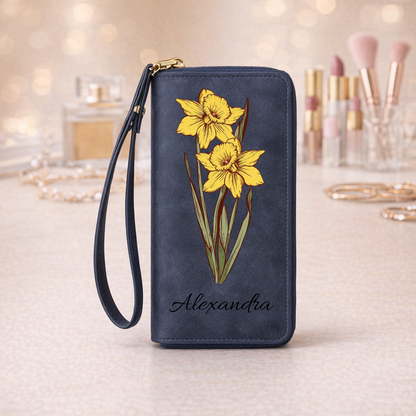 Portofel personalizat cu o floare de ziua de naștere și numele persoanei [PC-MOCKUP:cmv77mk7g00flmrab5dkpwind:d051f1fdcd47d83dbb2b6d8e:d051f1fdcd47d83dbb2b6d8e1593883bd643a4959b7d7989f6433194e9941745]