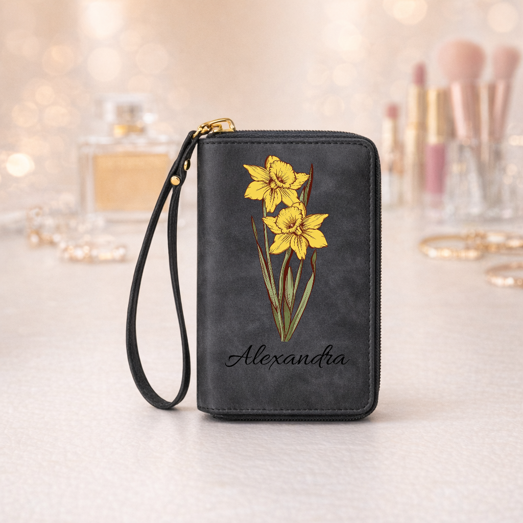 Portofel personalizat cu o floare de ziua de naștere și numele persoanei [PC-MOCKUP:cmv77mk7g00flmrab5dkpwind:f8f74a62c549897253e6decc:f8f74a62c549897253e6deccddf4bfd32103603a928c80f26bc0bc4b6a14f5ec]