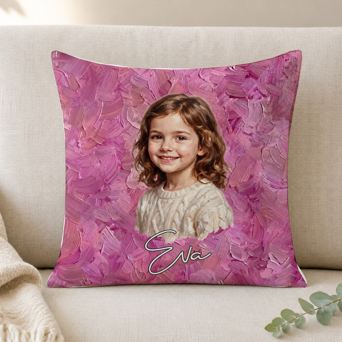 Pernă cu fotografie în stil pictură în ulei – Personalizată #98439 [PC-MOCKUP:cmv9w6bjb0021o41gjbris0i9:8e4eef296266477d0c18b73a:8e4eef296266477d0c18b73a10247a0163078fd1c1434b41fc7ab5aacc4ef96c]