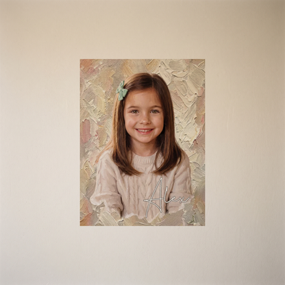 Tablou pe pânză cu fotografie în stil pictură în ulei și nume – Personalizat #98468 [PC-MOCKUP:cmvlwrdzs007jqsla5ggvi9xy:fd6102ae6f8364866a832236:fd6102ae6f8364866a832236d0602353fec43e7a9069571e187b36101c585fda]