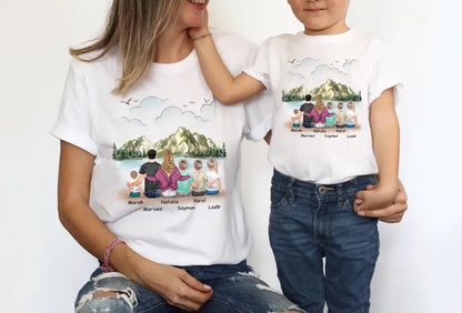 Tricou de familie - mama/tata + 1-4 copii #15