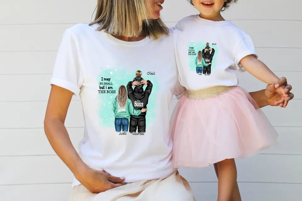 Tricou de familie - mama/tata + copil #14